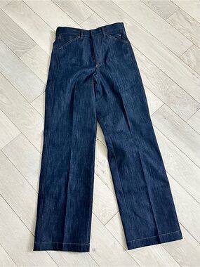 soeur Men's Dark Indigo Relaxed Straight Jeans